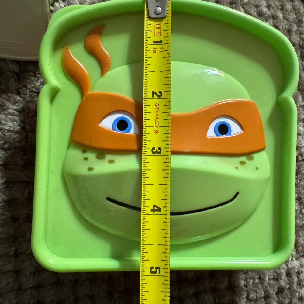 Teenage Mutant Ninja Turtles sandwich holder. Vintage sandwich holder.